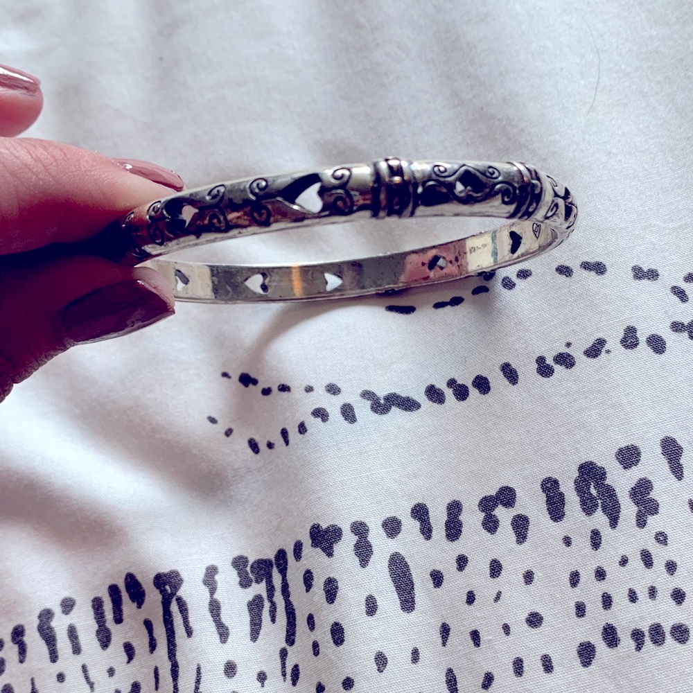 Sterling silver bangle from Brighton’s